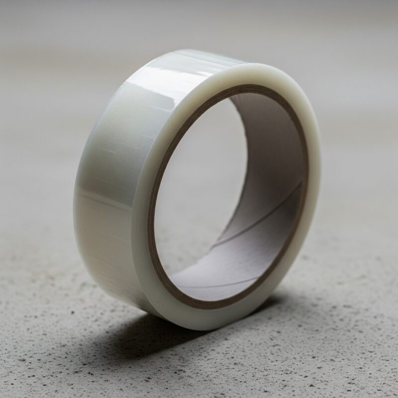 苗木固定用テープの製作